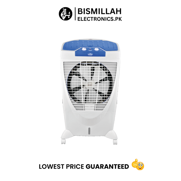 The Boss Air Cooler ECM 7000 IB XL is a high-performance evaporative air cooler designed to efficiently cool large spaces. It features advanced cooling technology and a robust build, making it suitable for both residential and commercial use.