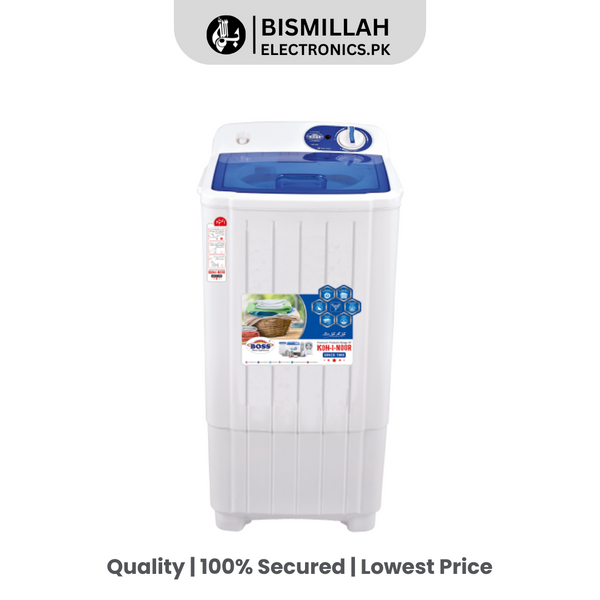 Discover the Boss Spin Dryer KE-555-C with 7.5 kg capacity and Air Turbo Technology for rapid drying. Enjoy features like overload protection, a compact design, and anti-bacterial pulsator for hygienic results.