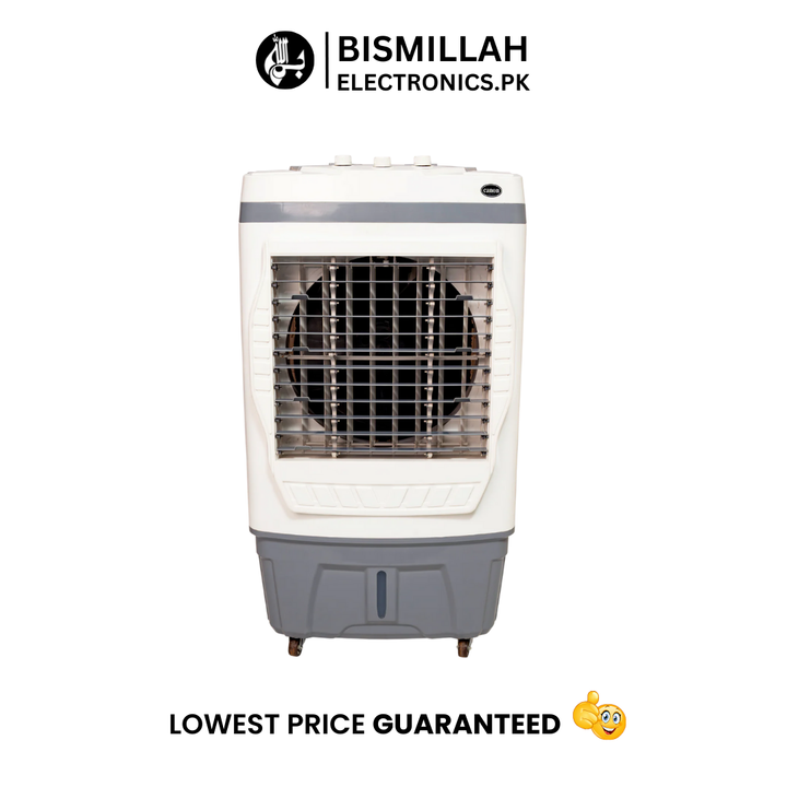 The Canon Air Cooler CA-5500 is a high-performance evaporative air cooler designed to efficiently cool medium to large-sized rooms. With its advanced features and robust build, it's suitable for both residential and commercial use.