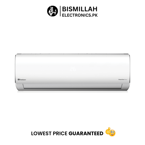 The Dawlance Inverter Split Air Conditioner Powercon 1 Ton stands out as a reliable and efficient choice for maintaining a comfortable indoor climate throughout the year. With its versatile heat and cool functionality, low voltage startup, and advanced features.
