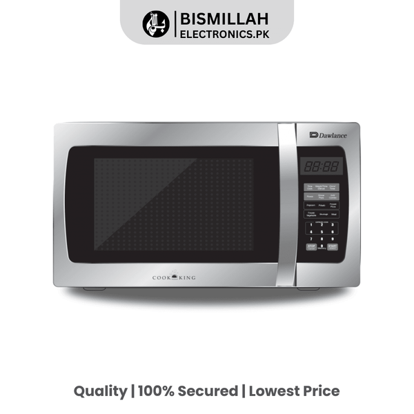 Bring elegance and efficiency into your kitchen with the Dawlance DW 136-G Microwave Oven. Order now from Bismillah Electronics for free delivery all over Pakistan within a few days!