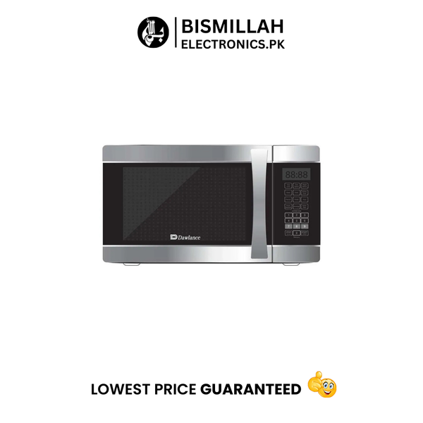 Elevate your cooking experience with the Dawlance DW 162 HZP Microwave Oven, designed for large families and those who enjoy entertaining. This powerful appliance combines functionality with modern design, making it a must-have in your kitchen.