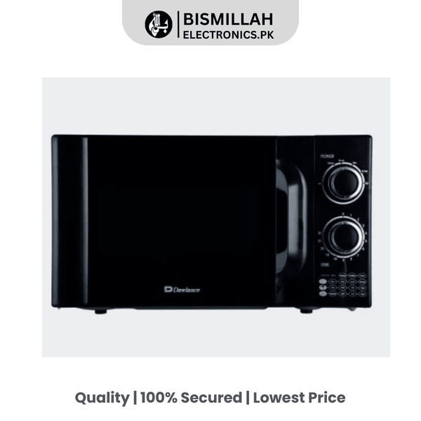 The Dawlance DW MD 4 N Microwave Oven combines functionality with a modern design, making it a valuable addition to any kitchen. Enjoy the convenience of quick meal preparation and defrosting, all while enhancing your kitchen's aesthetic. Get yours today and simplify your cooking routine!