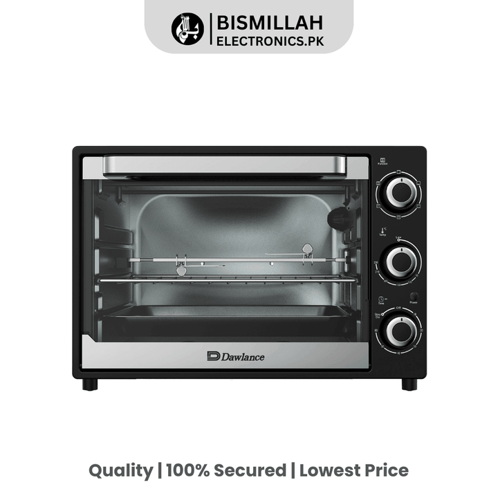 Transform your cooking experience with the Dawlance Electric Oven DWMO-4215 CR. Visit Bismillah Electronics for the best price in Pakistan and enjoy fast shipping to major cities.