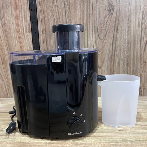 Experience the Dawlance Juicer DWHJ-4002 B with a powerful 400W motor and overheat protection. Designed for durability, it features a full metal spinner for efficient juicing of hard fruits and vegetables, ensuring maximum extraction and quality.