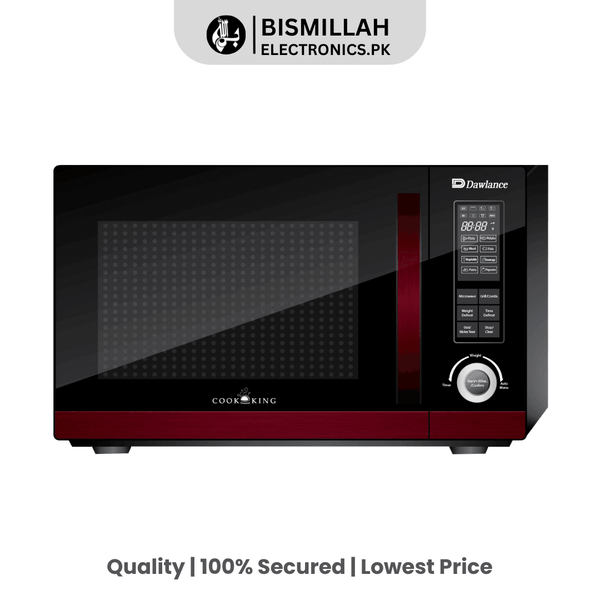 Discover the Dawlance Microwave Oven DW-133 featuring even heating, quick defrosting, and a safety interlock system. Enjoy grilling functionality for perfectly cooked dishes every time.