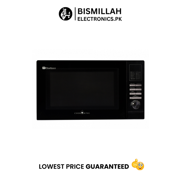 The Dawlance DW-393 G is a versatile 23-liter microwave oven designed to cater to diverse cooking needs. It features a grill function, allowing users to achieve crispy textures and enhanced flavors in their dishes. 