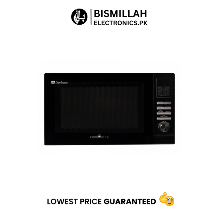 The Dawlance DW-393 G is a versatile 23-liter microwave oven designed to cater to diverse cooking needs. It features a grill function, allowing users to achieve crispy textures and enhanced flavors in their dishes. 