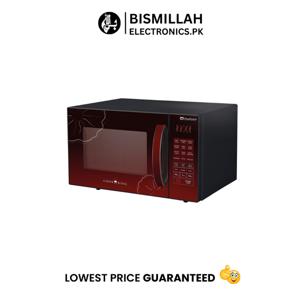 The Dawlance DW 530 Microwave Oven is a powerful and multifunctional appliance that caters to modern cooking needs. With its 5-in-1 capabilities, digital controls, and extensive built-in recipes, it simplifies meal preparation while enhancing your culinary experience. Whether you're baking, grilling, or air frying, this microwave oven is designed to deliver excellent results every time!