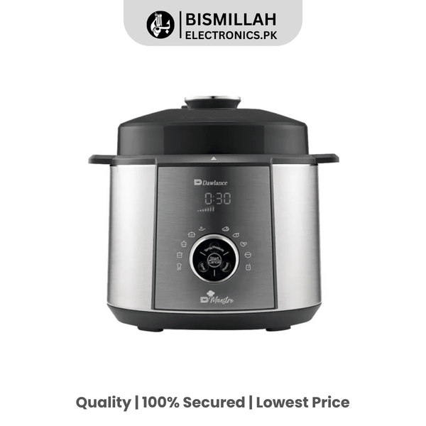 Discover the Dawlance Multi Cooker DWMC-3015 with multiple cooking functions, a 5-liter capacity, and a user-friendly digital control panel. Enjoy energy-efficient performance and a non-stick inner pot for easy cooking and cleanup.