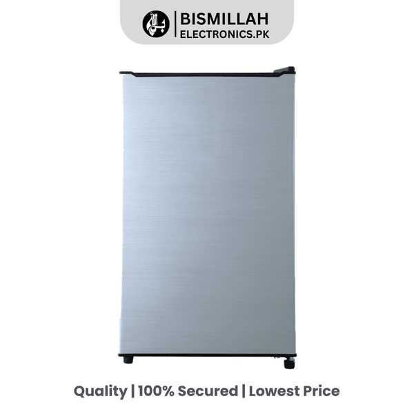 Explore the Dawlance Single Door Refrigerator 9101 with wire shelves and side LED lighting. Enjoy eco-friendly R600A refrigerant and a compact design, perfect for smaller spaces.