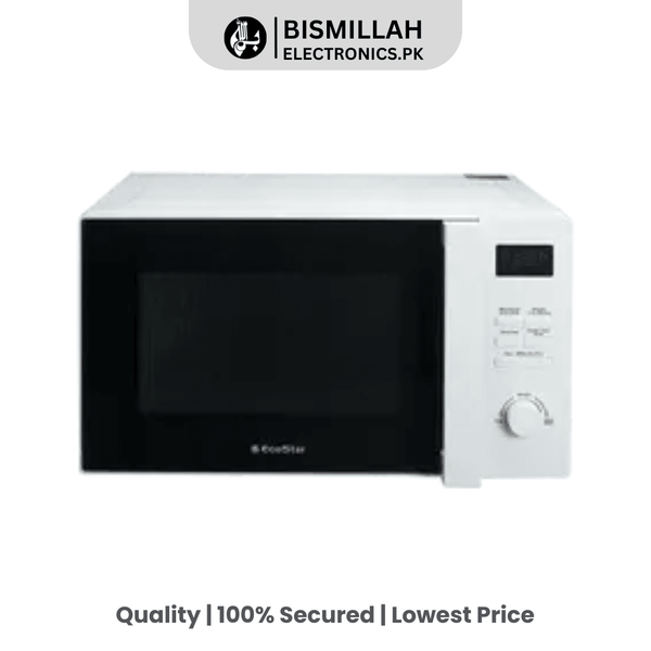 The EcoStar Microwave Oven EM-2801WDG offers a blend of functionality, style, and efficiency, making it an essential appliance for any kitchen. With its wide range of features designed for convenience and ease of use, you can enjoy preparing delicious meals effortlessly.