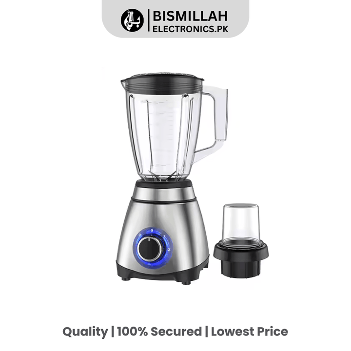 Discover the Ecostar Blender Grinder 2 in 1 EH-BL211S, featuring a powerful 500W copper motor, 1.5L glass jar, and stainless steel housing. With multiple speeds and safety features, it’s perfect for all your blending and grinding needs.