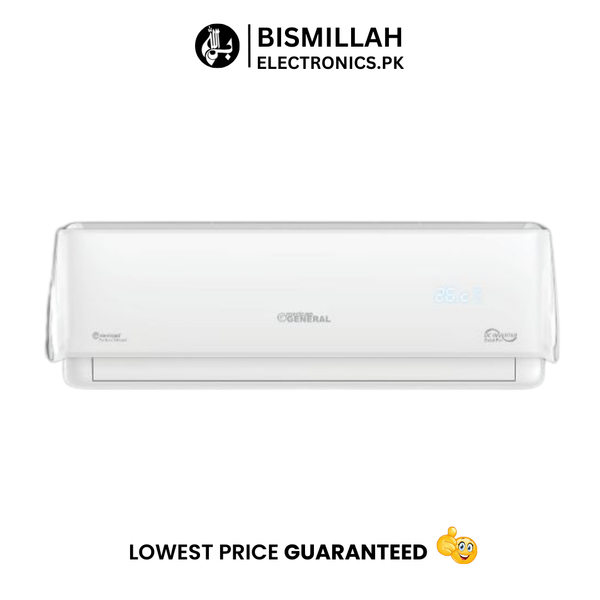 The General Fantasy eSmart 18K Plus Inverter AC is a 1.5-ton split air conditioner designed for efficient cooling and heating in small to medium-sized rooms. Its advanced features ensure comfort, energy savings, and durability.​
