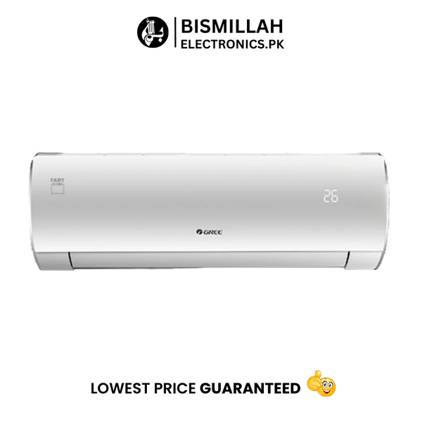 The Gree GS-18FITH6S is a high-performance 1.5-ton inverter split air conditioner from Gree's Fairy Series. It combines energy efficiency with advanced features like G10 Inverter Technology and a Cold Plasma Generator, ensuring optimal cooling and heating performance. 