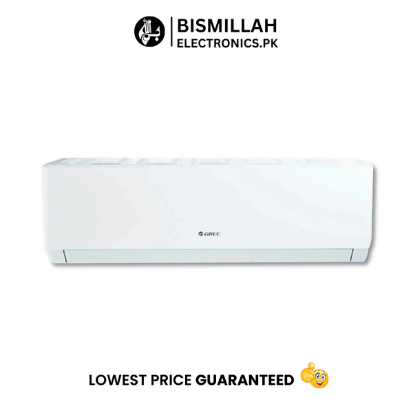 The Gree GS-24PITH11W is a 2.0-ton inverter split air conditioner designed for both cooling and heating. It features the latest G-10 inverter technology, ensuring up to 60% energy savings. 