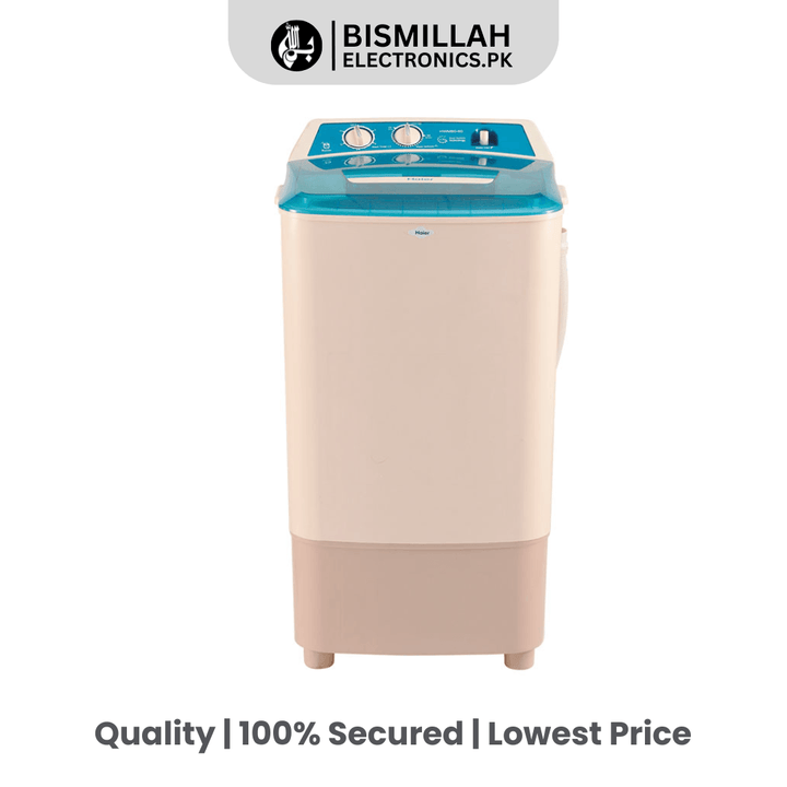 Explore the Haier HWM 80-60 single-tub washing machine, a compact and efficient solution for small households. With a variety of wash programs, energy-saving features, and decent capacity, this machine is perfect for those seeking a reliable space-saving laundry option. Make laundry day easier with this practical appliance!