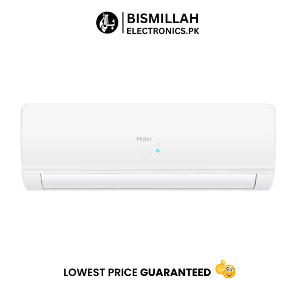 The Haier Candy CSU-18HF is a 1.5-ton DC Inverter split air conditioner offering both cooling and heating functions. It features a sleek design with optional Wi-Fi connectivity and a self-cleaning function.