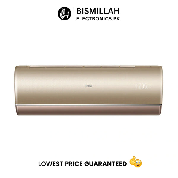 Haier AC Inverter 1.5 Ton HSU-18HJUV (Golden)