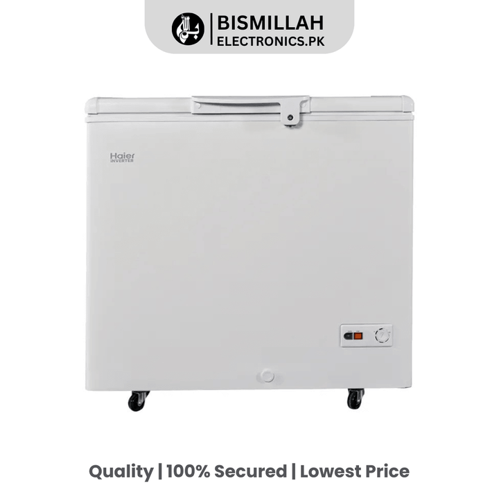 The Haier Deep Freezer HDF-285 INV combines innovative technology with practical design, making it an essential appliance for anyone looking to store large quantities of food efficiently. Its advanced features and robust construction ensure that your food remains fresh and well-preserved.