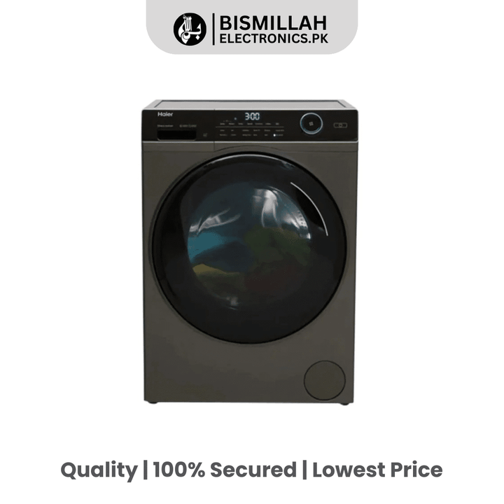 Discover superior laundry care with the Haier Front Load Washing Machine 90-BP14959S8! Enjoy a 9 kg capacity, smart cleaning, and hygienic wash every time!