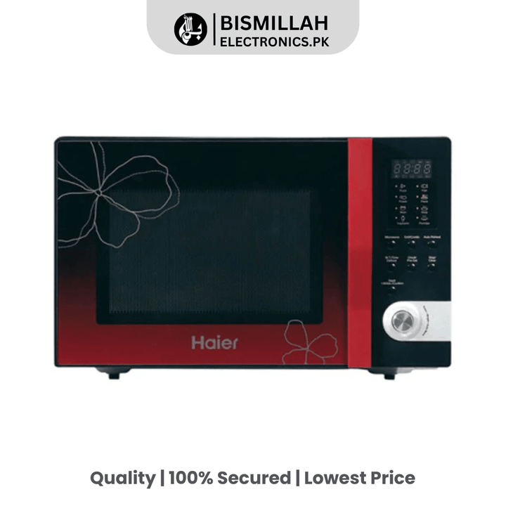 The Haier HMN-32100EGB Microwave Oven combines functionality and elegance, making it a must-have for any modern kitchen. With its advanced features and user-friendly design, you can enjoy delicious meals with ease and convenience. Upgrade your culinary skills with Haier today!