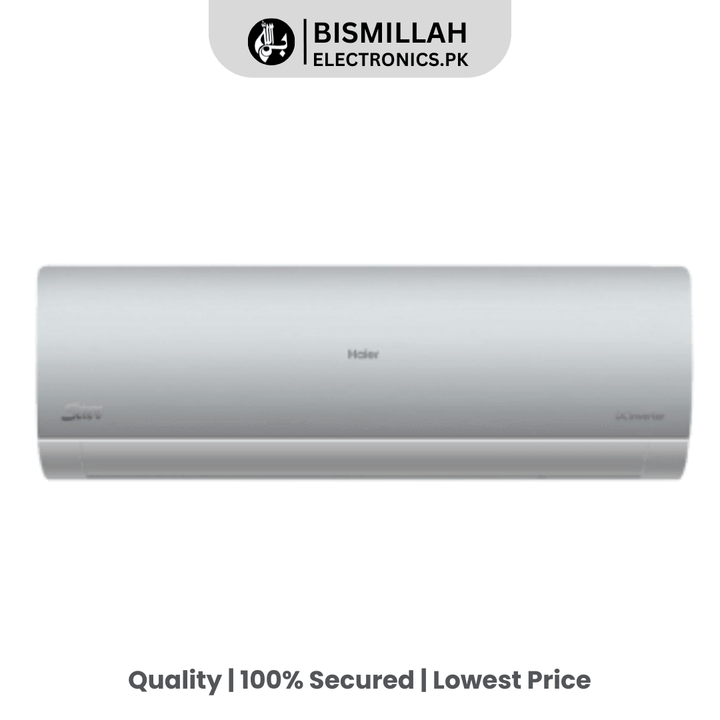 Stay comfortable with the Haier HSU-18HFP/WUSDC (S) Air Conditioner. Featuring 1.5-ton capacity, turbo cooling, one-touch cleaning, and Wi-Fi smart functionality, it offers efficient climate control for medium to large rooms.

