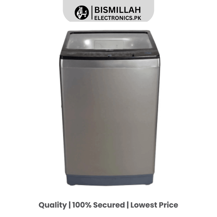 Experience effortless laundry with the Haier HWM 150-826 washing machine, featuring a generous 15 kg capacity and advanced triple wash technology. Its gentle pillow drum design minimizes fabric damage, while the durable tempered glass lid adds a stylish touch. Perfect for larger families, this machine delivers exceptional performance for all your laundry needs!