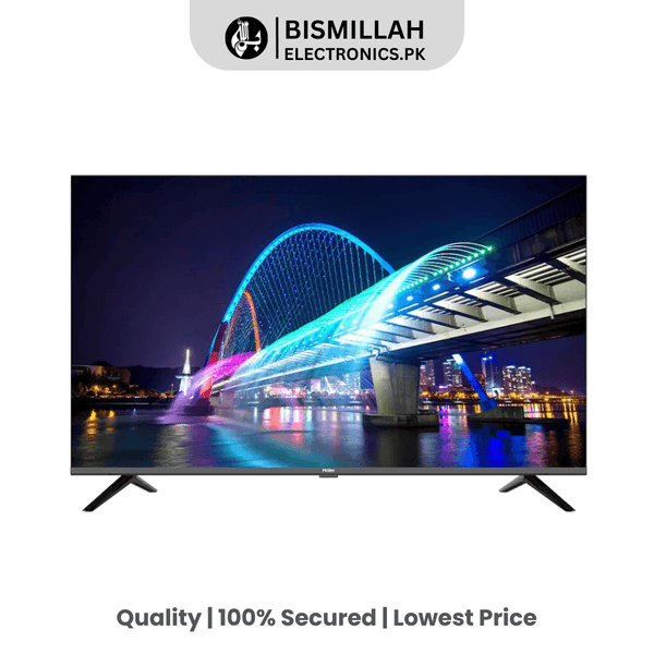 Explore the Haier LED TV H40K800FX featuring Google TV, a bezel-less design for an immersive experience, and DBX-TV for superior audio quality. Enjoy vibrant visuals on this 40-inch smart TV.