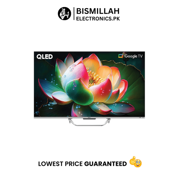 Discover the Haier LED TV H55S800UX, a 55" 4K QLED TV featuring Dolby Vision for stunning visuals and hands-free voice control for effortless operation. Enjoy vibrant colors and seamless access to your favorite content for an exceptional entertainment experience.