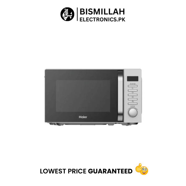The Haier HMW-20DGS Grill Series Microwave Oven is a versatile 20-liter appliance designed to meet the needs of modern kitchens. With its combination of grilling and microwave functions, it offers efficient cooking solutions for various dishes.