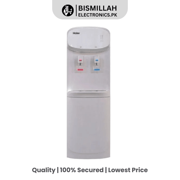 Discover the Haier Water Dispenser HWD 206R, featuring hot and cold water options, overheat protection, a stainless steel water tank, and a reliable compressor. Perfect for safe and convenient hydration!