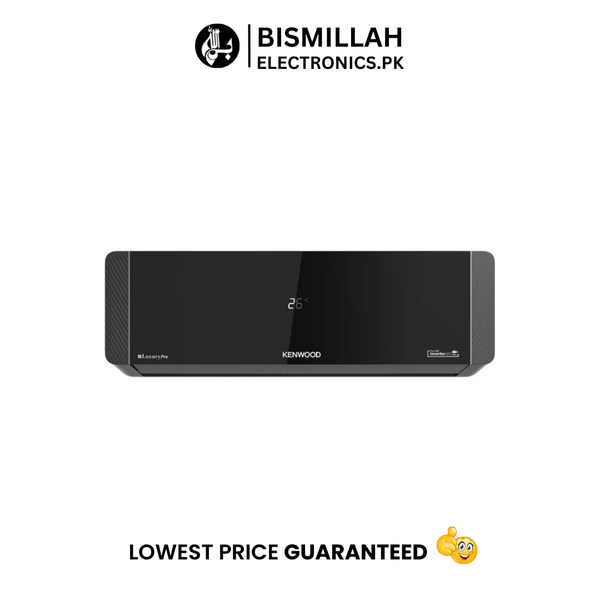 The Kenwood 1.0 Ton KEL-1270S eLuxury Pro T3 Inverter AC is a premium air conditioning unit designed to deliver efficient and reliable cooling for small to medium-sized rooms. It combines advanced technology with sleek aesthetics, making it a top choice for modern homes.​