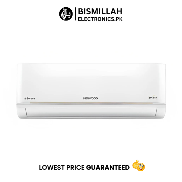 The Kenwood KES-1873S E-Serene 1.5 Ton Inverter AC offers efficient cooling and heating for medium-sized rooms. With its sleek design and advanced features, it's a reliable choice for year-round comfort.