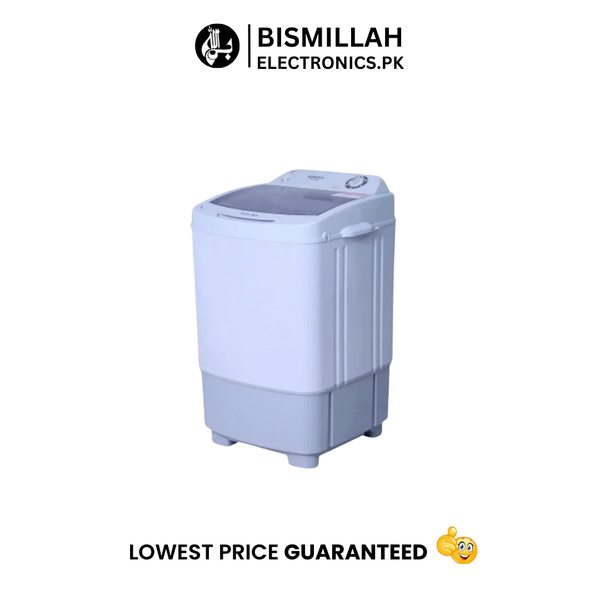 The Kenwood KWS-1050 is a semi-automatic spin dryer designed for efficient laundry care. It is Suitable for medium to large households and Includes emergency brake for safety during operation.