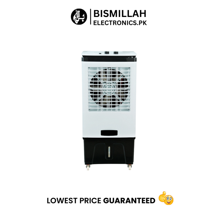 NasGas Air Cooler NAC 2200 is suitable for cooling medium to large-sized rooms, making it ideal for homes, offices, and commercial spaces. Its efficient cooling system ensures comfort during hot weather.​
