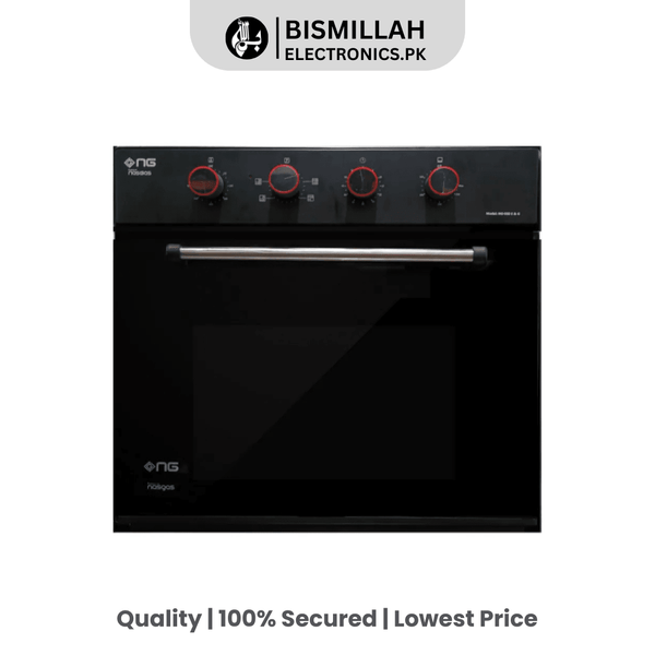 The Nasgas Built-In Oven NG–550 is an ideal choice for those seeking a reliable, multifunctional oven that combines the benefits of gas and electric cooking. Its thoughtful design and features make it a valuable addition to any kitchen, ensuring you can prepare a wide range of meals with ease.