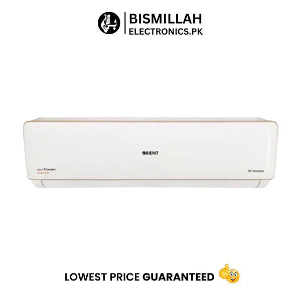 The Orient 1.5 Ton Ultron MEGA eComfort 18G DC Inverter is a high-performance air conditioner designed for efficient cooling and heating in medium to large-sized rooms.