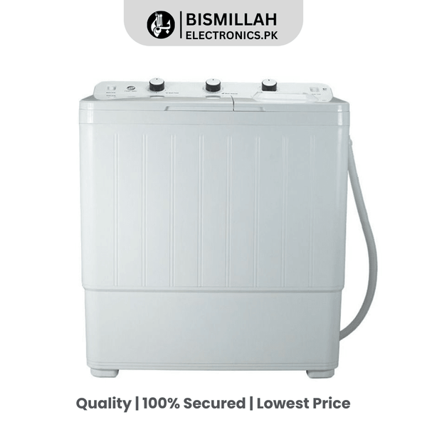 Enhance your laundry routine with the PEL PWM-1050 T Semi-Automatic Washing Machine. Featuring a rust-proof body, Fit-Wash technology, and efficient stain removal, this durable washer ensures effective cleaning for your clothes. Enjoy a reliable and user-friendly laundry solution!