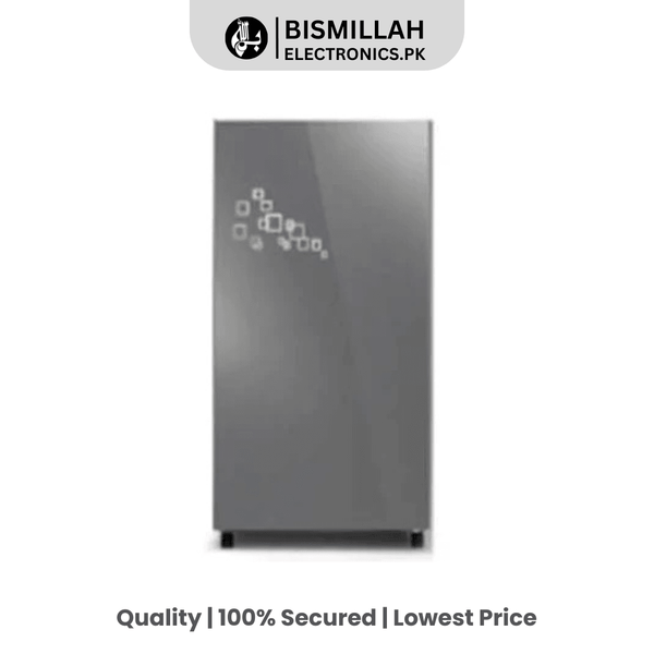 Discover the Pel Single Door Refrigerator PRGD-1400 with a stylish glass door for easy visibility. Enjoy energy efficiency and ample storage, perfect for homes and small businesses.