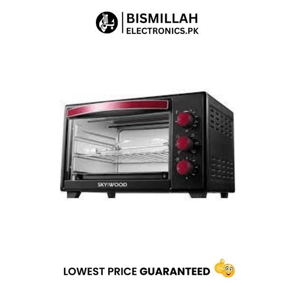 The Skywood Electric Oven 48L is a versatile and spacious countertop oven designed to handle a variety of cooking tasks with ease. With a generous 48-liter capacity, it’s ideal for baking, roasting, grilling, and convection cooking—making it suitable for families and frequent entertainers.