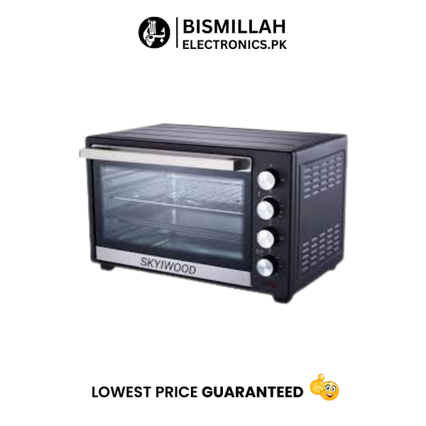 The Skywood Electric Oven 60L is a versatile kitchen appliance designed to meet various cooking needs. With a generous 60-liter capacity, it provides ample space for baking, grilling, and roasting. The oven features multiple cooking functions, including convection and rotisserie, allowing for even heat distribution and the ability to prepare a variety of dishes.