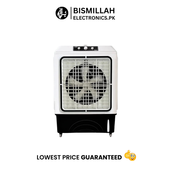 The Super Asia Room Air Cooler ECM-5500 Plus is a high-performance air cooler designed for large spaces, offering efficient and cost-effective cooling solutions.