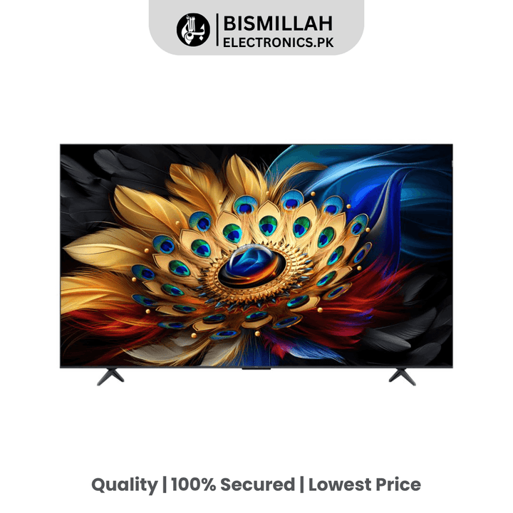 Experience the TCL Led TV 55C655 with stunning 4K UHD display, Dolby Vision, HDR10+, and immersive audio from DTS Virtual-X and Dolby Atmos. Enjoy seamless access to content with Google TV and hands-free control via Google Assistant.