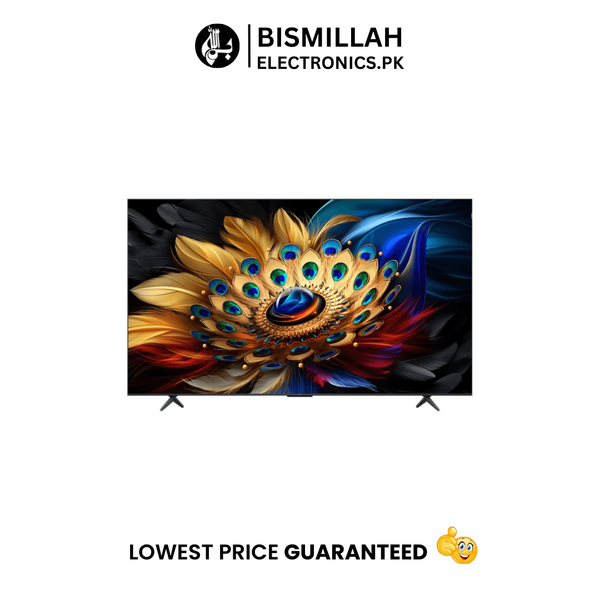 Experience the TCL Led TV 55C655 with stunning 4K UHD display, Dolby Vision, HDR10+, and immersive audio from DTS Virtual-X and Dolby Atmos. Enjoy seamless access to content with Google TV and hands-free control via Google Assistant.