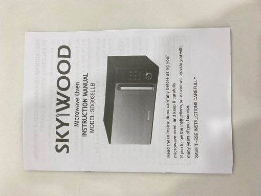 Sky I Wood Microwave Oven SDG-935 LLB Warranty.